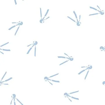 Step crimper glyph seamless pattern Stock Illustration