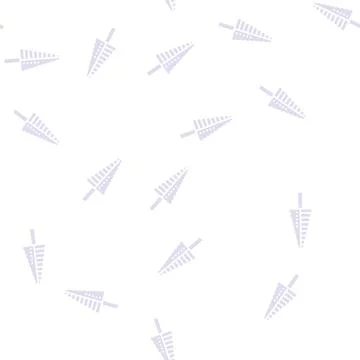 Step drill bit glyph seamless pattern Stock Illustration