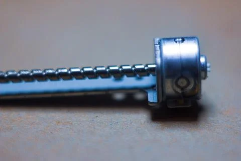 Step engine in slow motion picture Фото
