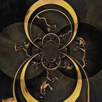 Step forward Illustrazione stock