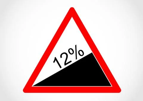 Step hill upwards  Stock Illustration