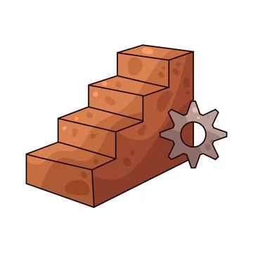 Step illustration Stock Illustration