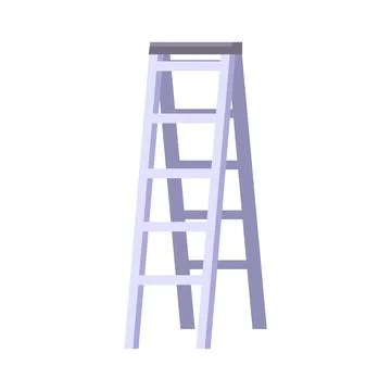 Step Ladder Icon Vector Illustration Stock Illustration