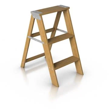 Step ladder Stock Illustration