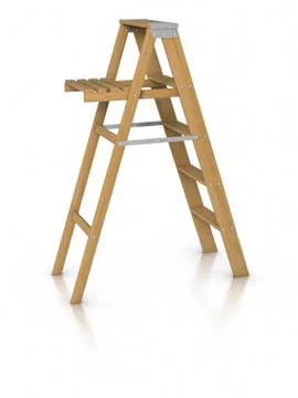 Step ladder Stock Illustration