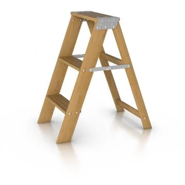 Step ladder Stock Illustration