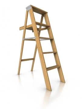 Step ladder Stock Illustration