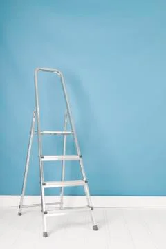 Step ladder in interior Stock Photos