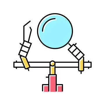 Step looper color icon vector illustration 库存插图