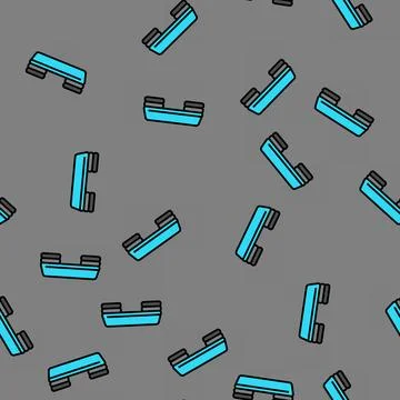 Step platform fitness tool vector seamless pattern Stock Illustration
