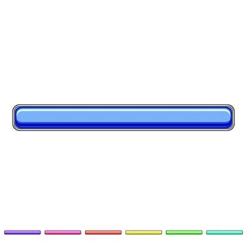 Step progress bar cartoon vector graphic Stock Illustration