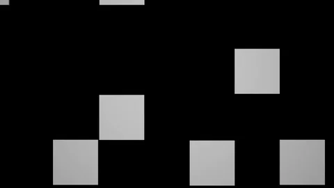 Step square greyscale Stock Footage 99725355