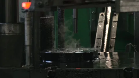 Step-by-Step Bolt Manufacturing Process Stock Footage 336862846