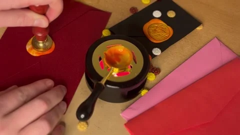 Step-by-step creation of a seal Stock Footage 304611450