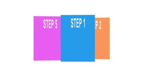 Step by step Stock Footage 296614593