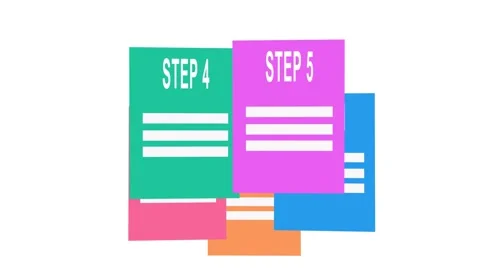 Step by step Stock Footage 296614600