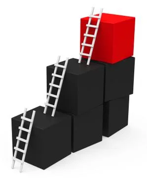 Step by step Stock Illustration