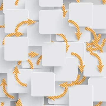 Step by step vector background. Stock Illustration