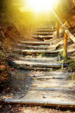 Step sunrise Stock Photos