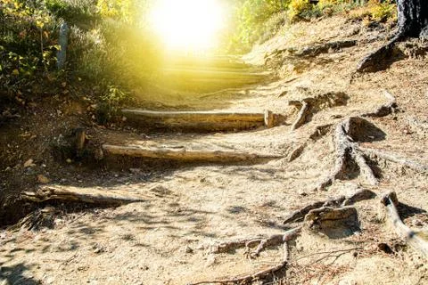 Step sunrise Stock Photos