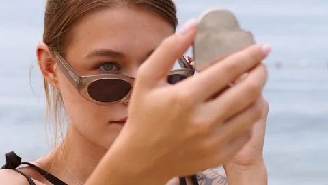 Step into a World of Timeless Elegance as a Chic and Confident Woman Steals a Stock Footage 248457843