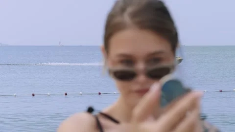 Step into a World of Timeless Elegance as a Chic and Confident Woman Steals a Stock Footage 248788632