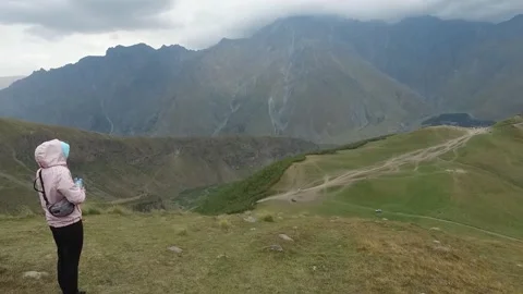 Stepantsminda, Georgia Stock Footage 205062369