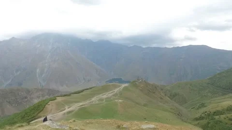 Stepantsminda, Georgia Stock Footage 205062388