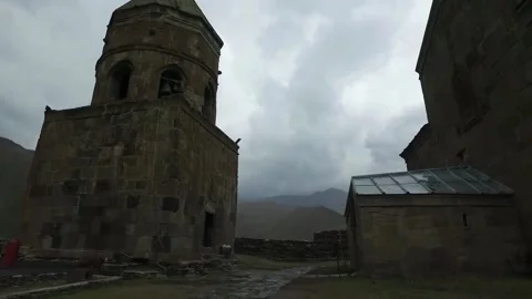 Stepantsminda, Georgia Stock Footage 205062509