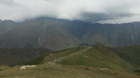 Stepantsminda, Georgia Stock Footage 205062610