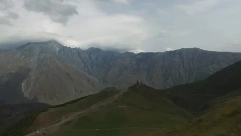 Stepantsminda, Georgia Stock Footage 205062611