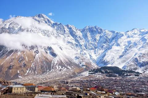 Stepantsminda Stock Photos