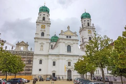 Stephansdome Passau Stock Photos