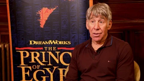Stephen Schwartz is interviewed on about 'The Prince of Egypt' - 2020 Video stock 125809274