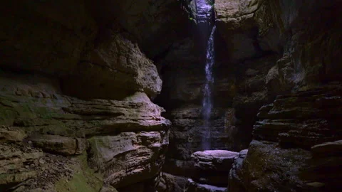 STEPHENS GAP CALLAHAN CAVE TILT UP  Stock Footage 228711070