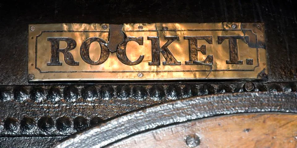 Stephenson's Rocket Foto stock