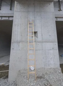A stepladder for climbing up Stock Photos