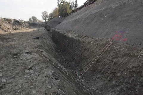 A stepladder for climbing up Stock Photos