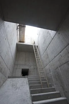 A stepladder for climbing up Stock Photos