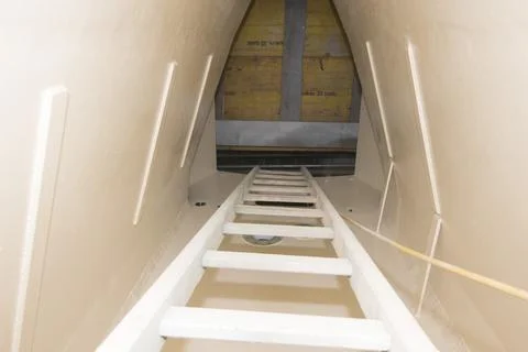 A stepladder for climbing up Stock Photos