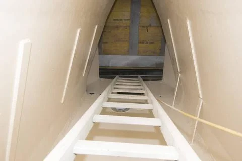  a stepladder for climbing up when people working at height a stepladder f... Stock Photos