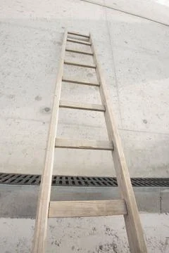  a stepladder for climbing up when people working at height a stepladder f... Stock Photos