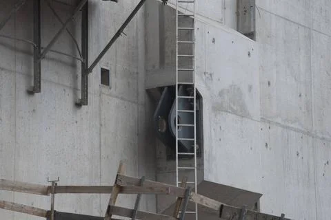  a stepladder for climbing up when people working at height a stepladder f... Stock Photos