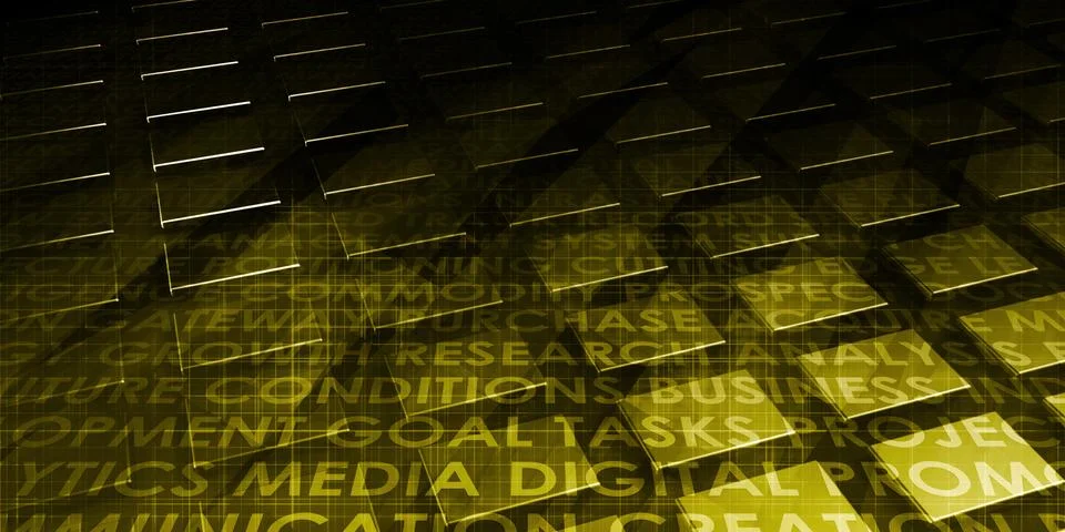 Stepping into the Future Stock Illustration