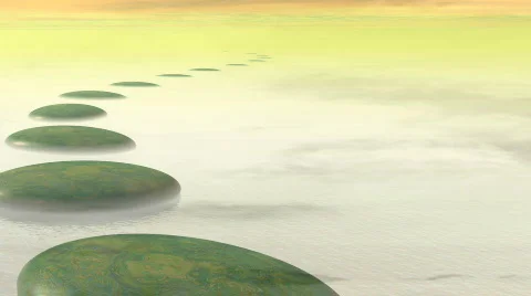 Stepping Stones 스톡 동영상 755481