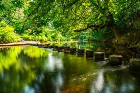 Stepping Stones Stock Photos