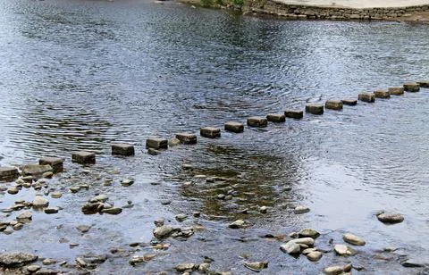 Stepping Stones. Stock Photos