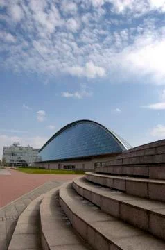 Steps and science centre Stock Photos
