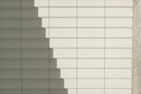 Steps and wall with grey background, modern construction,3d rendering. Stock Illustration