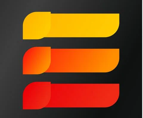 Steps button vector illustration. Autumn color infographic elements. Modern UI Stock Illustration